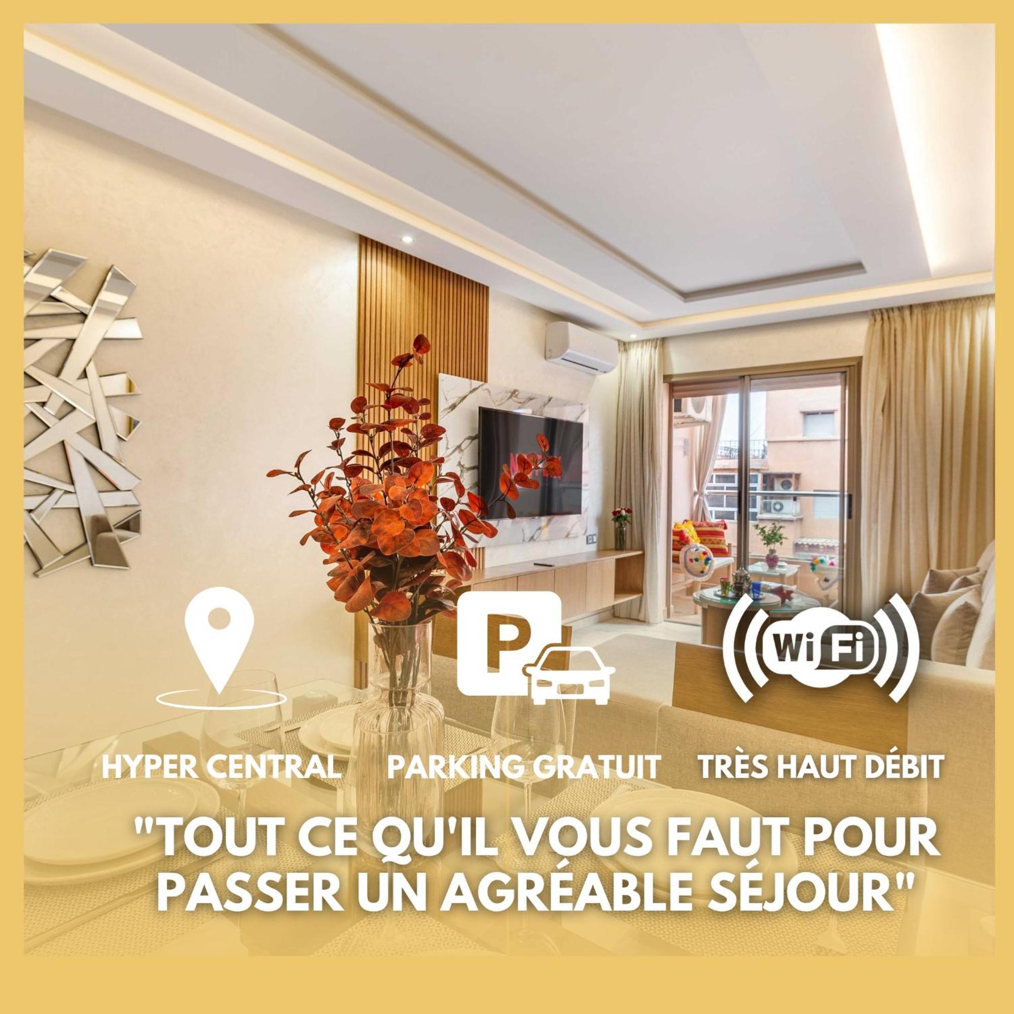 Magnifique Appartement Unique Et Central! Marakéš Exteriér fotografie