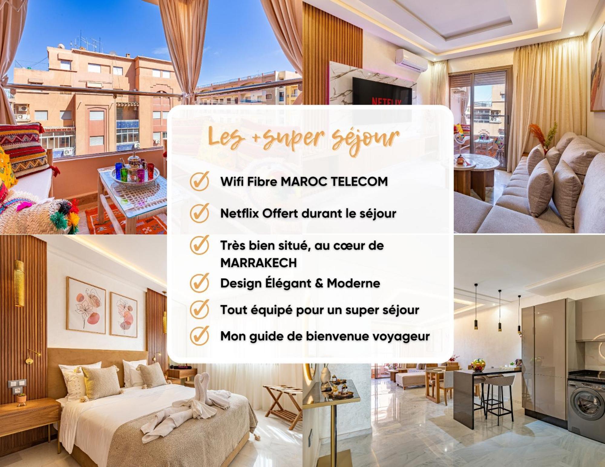 Magnifique Appartement Unique Et Central! Marakéš Exteriér fotografie